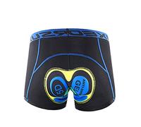 Mens Padded Cycling Shorts,Cycling Shorts Mens, Thickened Gel Pad Cycling Shorts Men Cycling Underwear Pro Shockproof Bicycle Shorts Riding Clothing MTB Road Bike Underwear(SHO13 30mm,3XL)