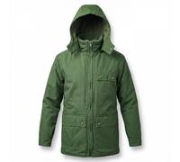 Men's Padded Gore-Tex Jacket Original German Vintage Forces Parka Uniform Winter Water-Resistant Work Coat - Small