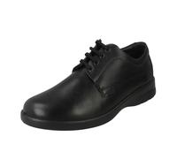Padders Lunar Dual Fitting Lightweight Men's Leather Lace Up Shoes - Extremely Comfortable Smart Professional Design Shoe Perfect for Formal Wear