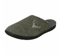 Mens Padders Memory Foam G(Wide) Fit Slippers - Stag