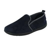 Padders Men's Lewis Mens Slippers - Navy - Size: 48/Regular/7