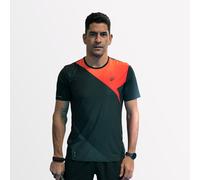 Men's Padel Short-sleeved Technical T-shirt Kuikma Pts Pro - Maxi Sanchez Red