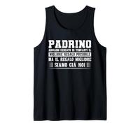 Mens Padrino il Migliore Godfather Tank Top