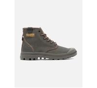 Men's Palladium Mens Pampa Hi Coated High Rise Lace Up Boots - Brown - Size: 10