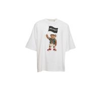 Men's Palm Angels Pirate Bear Loose Fit White T-Shirt