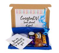 Mens Pamper Treat Gift Box Hug in a Box Personalised Letterbox Proud of You Gift Mens Congratulations Giftbox (Hot Chocolate)