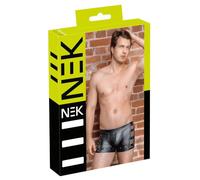 NEK - Black Boxer with Rivets and Zipper - M