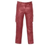 Mens Pants, Men's Fashion Casual Trousers Comfortable Versatile Solid Color PU Relaxed Fit Pants for Everyday Wear