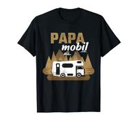 Mens Papa Motorhome Camper Van Saying Men T-Shirt