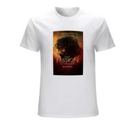 Men's Passion of The Christ T Shirt 4k bluray DVD Cover Jesus White L