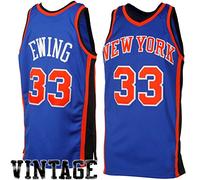 Men's Patrick Ewing #33 Basketball Jersey Road Basketball Jersey - Royal