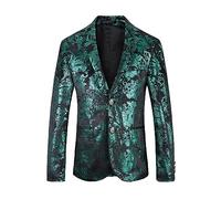 Men'S Patterned Suit,Men'S Floral Patterned Suit,Men'S Floral Paisley Blazer, Brocade Patterned Dinner Jacket, Tailored Fit Velvet Evening Blazer,Vintage Patterned Evening Coat.Vintage