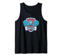 Mens Paw Patrol Father's Day Dad Patrol Tank Top
