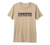Mens PAWDRE - Maltese Dad Premium T-Shirt