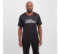 Jack Wolfskin Men's Peak Graphic T-Shirt, Grey L