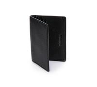 Men's Pebble Grain Leather Card Holder with RFID Blocking - BLACK / ONE
