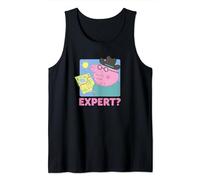Mens Peppa Pig Father's Day Expert Daddy Pig Tank Top
