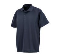 Mens Performance Air Cool Polo T-Shirt Breathable Stretch Quick Dry Sports Work