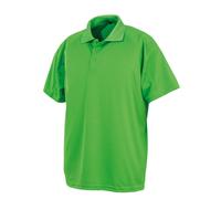 Mens Performance Air Cool Polo T-Shirt Breathable Stretch Quick Dry Sports Work