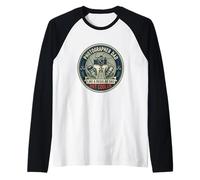 Mens Photographer Dad Camera Lens Photo Creator Father's Day Raglan Baseball Tee