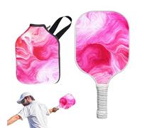 Men's Pickle Ball Paddle | Fiberglass Pickle Training Paddle | Portable Pallets for Beginners, Pickle Training Palette Includes Case