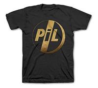 Mens Pil Public Image Limited Logo Post Punk Alternative John Lydon New T-Shirt T-Shirt Black L