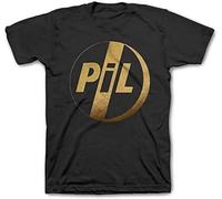 Mens Pil Public Image Limited Logo Post Punk Alternative John Lydon t-Shirt Black