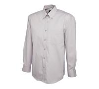 Mens Pinpoint Oxford Full Sleeve Shirt Size Pocket on Left Breast S to 3XL