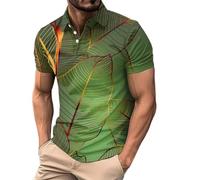 Men's Pique Polo Shirt Short Sleeve Summer Holidays Polo T-Shirt Top with Pocket Sports Golf Polos Mens Compression Shirt Slimming Body Shaper Vest Men Clothes Bundle XL Tshirts (Purple, XL)