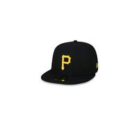 Men's Pittsburgh Pirates New Era Black Game Authentic Collection On-Field 59FIFTY Fitted Hat Size 7