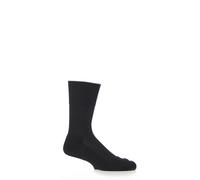 Mens Plain Business Socks FALKE Airport Plus Virgin Wool/Cotton Cushioned 1 Pair