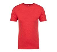 Mens Plain GREEN RED BLUE GREY BLACK Tri-Blend Next Level Crew Neck Tee T-Shirt