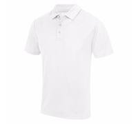 Mens Plain Polyester Breathable Wicking Athletic Sports Polo Shirt with Collar