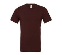 Mens Plain Short Sleeve T-Shirt Heather Cotton Crew Neck Casual Top Bella+Canvas