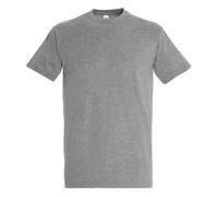 Mens Plain T-Shirt - Sol's Imperial Heavy Cotton Tee - New Ringspun Soft Tee