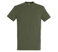 Mens Plain T-Shirt - Sol's Imperial Heavy Cotton Tee - New Ringspun Soft Tee