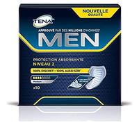 Men's Plus Pack of Tena for Men Level 2 - Leaks and Moderate - X 10