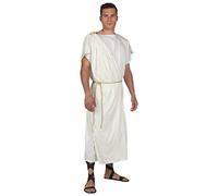 Men's Plus Size Toga Costume Authentic Roman Outfit for Halloween, Parties, or Historic Events