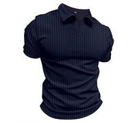 Men's Plus Size Tops Short Sleeve Blouse for Men UK Graduation Gifts Cocktail Men's Muscle V Neck Shirts Slim Fit Short Sleeve Cotton T Shirts Ribbed Knit Soft Tees Mens Clothes Sale Clearance Navy