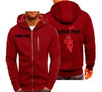 Men's Plush Hooded Sweatshirt For Linkin Park Hoodies Boys Long Sleeve Pullover Jacket Mens Casual Sportswear Jumper Teen Spring Tracksuit Novelty Outdoor Athletic Coat,F-L
