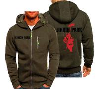 Men's Plush Hooded Sweatshirt For Linkin Park Hoodies Boys Long Sleeve Pullover Jacket Mens Casual Sportswear Jumper Teen Spring Tracksuit Novelty Outdoor Athletic Coat,C-XXL