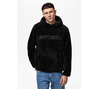 Men's Plush Hoodie PITBULL ARAGON Hooded Sweatshirt Black Pit Bull West Coast