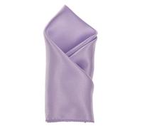 MENS POCKET SQUARE PLAIN COLOURED SATIN HANDKERCHIEF. SIZE 30CM X 30CM. 27 COLOURS AVAILABLE. (LILAC, HANDKERCHIEF)