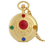 Men's Pocket Watch, Retro Colorful Anime Sailor Moon Series Women Pocket Watch, Gift for Men