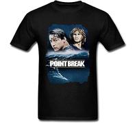 Men's Point Break Movie Poster Image Short Sleeve T Shirt Black
