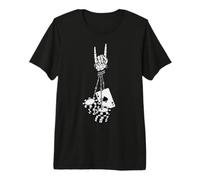 Mens Poker Texas Holdem Hold Em Card Player Alt Retro Vintage Premium T-Shirt
