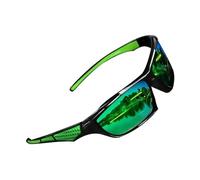 Men's Polarized Sun Protection - Comfortable General Protective Sun Protection | High Determination Design for Outdoor Sportsmen with Transmission Scenes, Green, riferimento alla descrizione