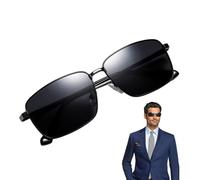 Mens Polarized Sunglasses - 15CM UV400 Shielding, Intelligent Light Adapting Goggles, Excellent Polarizing Function Nanomaterial Vision | Professional Eye for Blenders Driving Cycling Beach