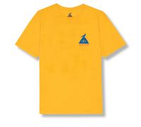 Mens Poler X Staple Outdoor Stuff Cotton T-Shirt Beige Printed Yellow M
