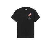 Men's Poler X Staple Thermo Pigeon cotton t-shirt black S